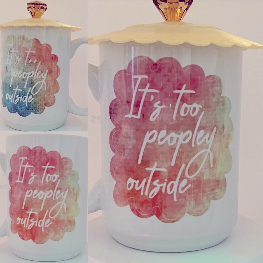 Too Peopley Coffee Mug